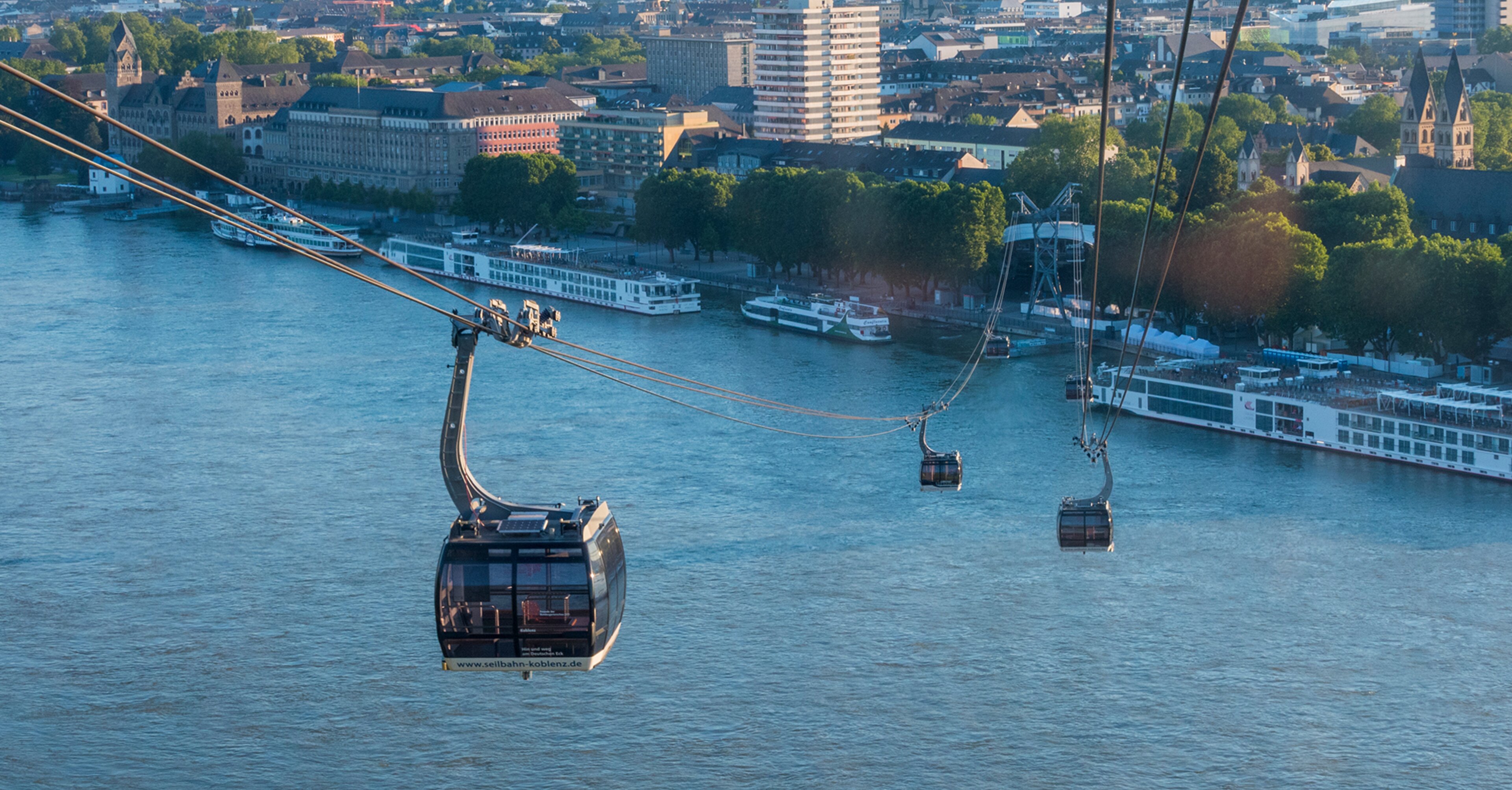 3S Koblenz Rhine cable car